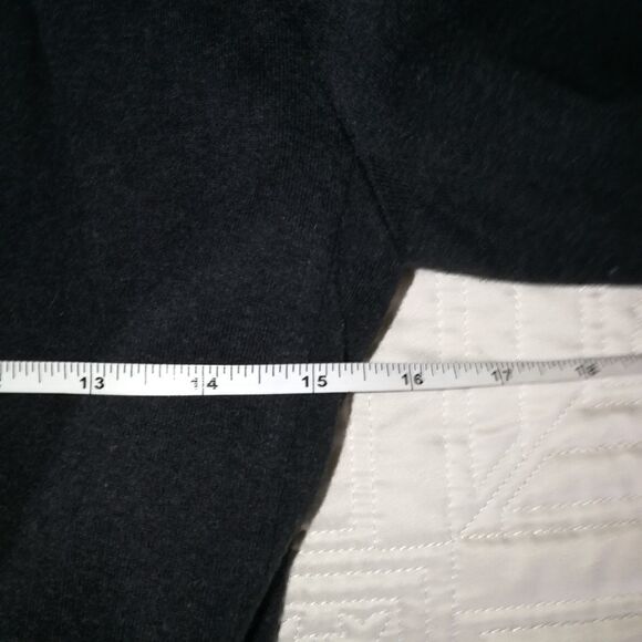 Aritzia / TALULA Dark Grey Modal Pima Cotton Casual Simple Breasted Blazer Sz 4 - Picture 11 of 15